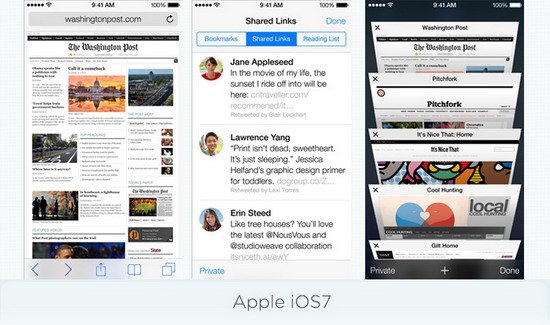 苹果iOS 7、三星TouchWiz界面PK 三星总分小胜