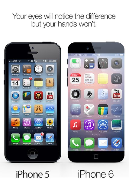 iPhone 6概念设计亮相 无边框无实体Home键