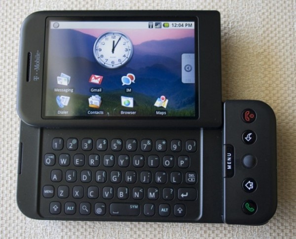 第一部安卓手机—HTC G1