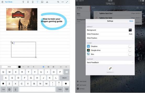 5款最佳iPad手写笔记应用