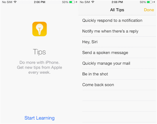 苹果发布iOS 8 Beta 4 新增使用教程应用