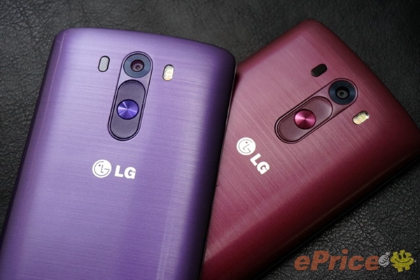 娇艳欲滴！红、紫双色LG G3美图赏