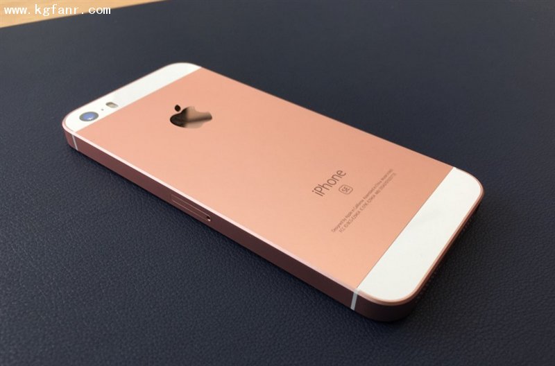 iPhone SE玫瑰金色