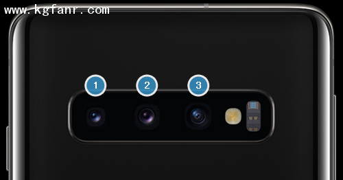 Galaxy S10 三个后置摄像头